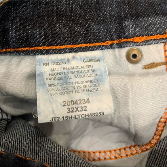 Lee Modern Fit Straight Fit Straight Leg Jeans - Picture 4 of 4